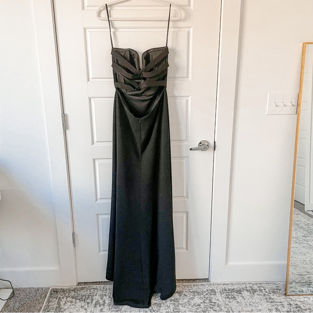 LA FEMME 27035 DRESS Strapless Maxi Gown - Picture 5 of 8